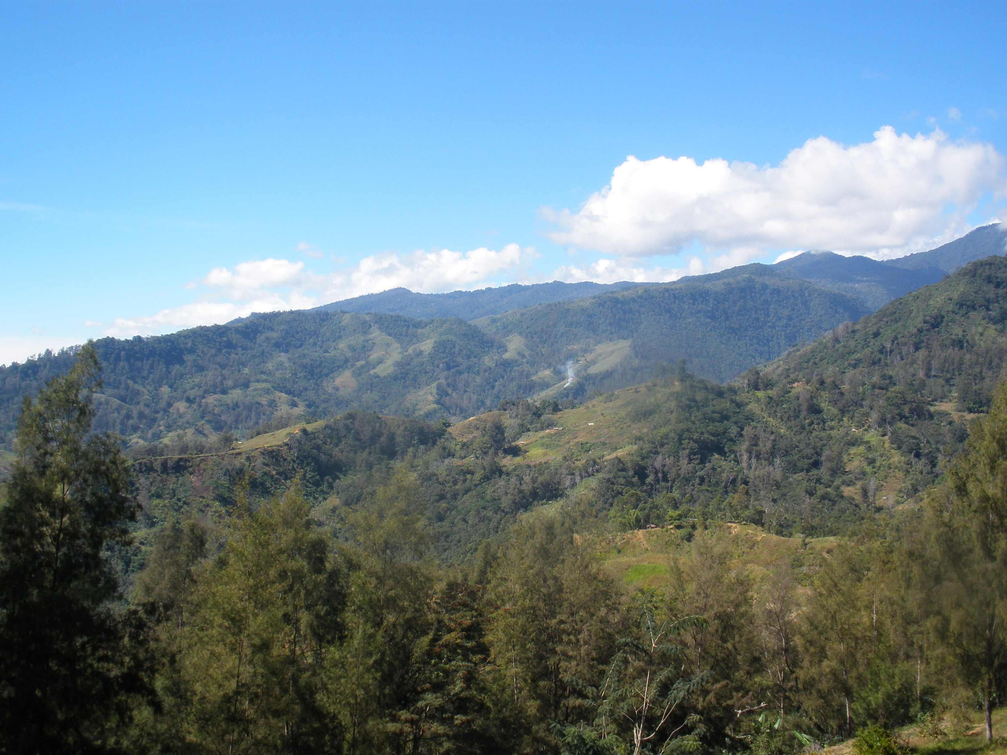 visuel montagnes Papouasie